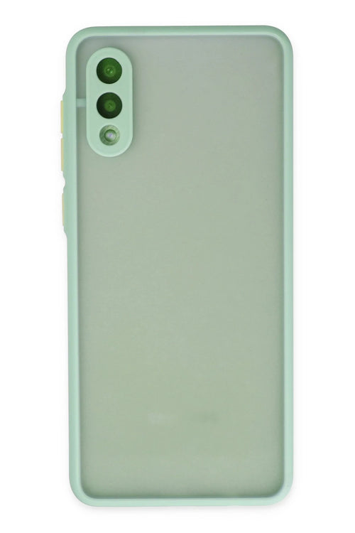 Newface Samsung Galaxy A02 Kılıf Montreal Silikon Kapak - Turkuaz