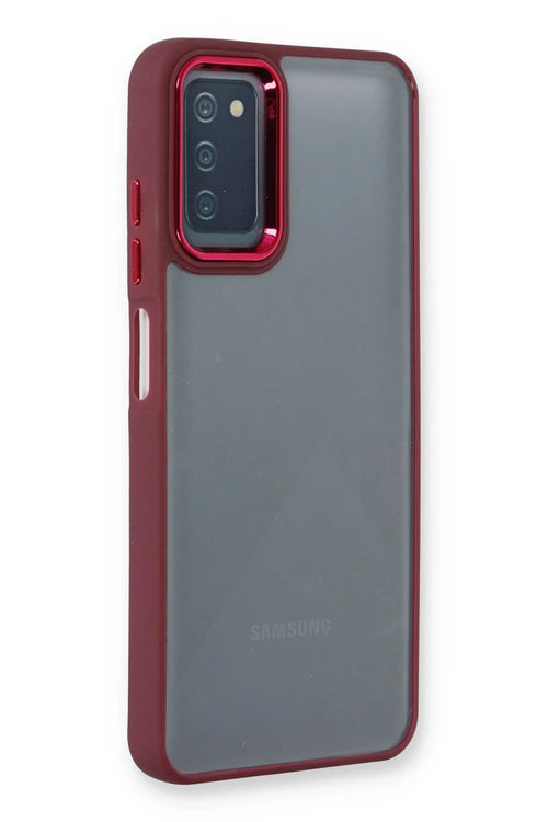 Newface Samsung Galaxy A03S Kılıf Dora Kapak - Kırmızı