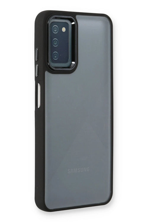 Newface Samsung Galaxy A03S Kılıf Dora Kapak - Siyah