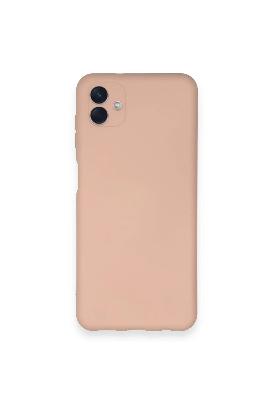 Newface Samsung Galaxy A04 Kılıf Nano içi Kadife Silikon - Pudra
