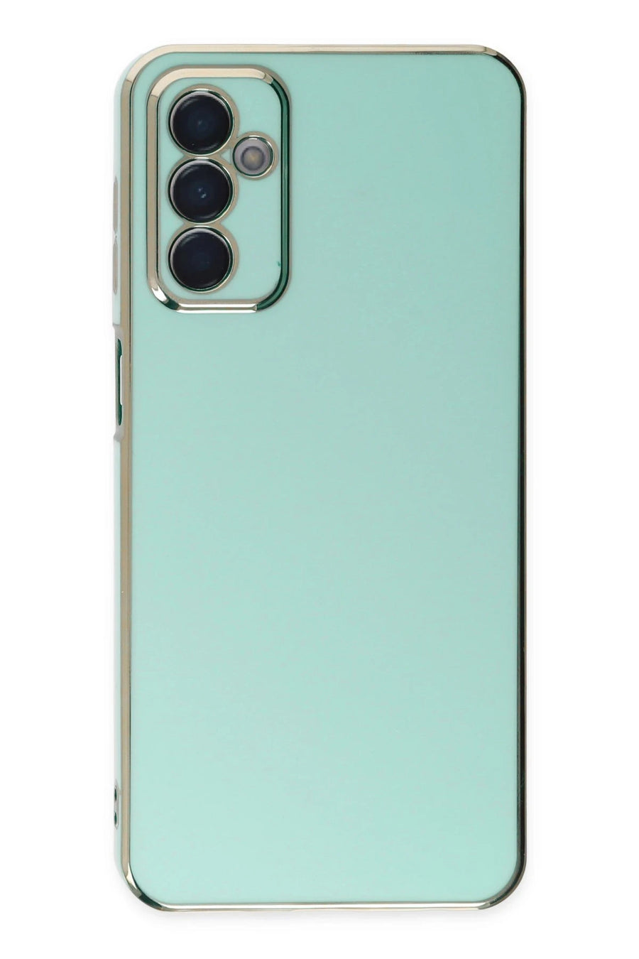 Newface Samsung Galaxy A04S Kılıf Volet Silikon - Açık Yeşil