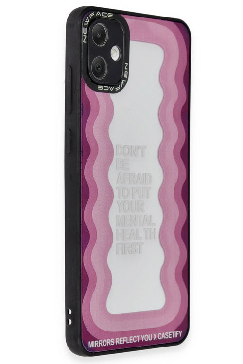 Newface Samsung Galaxy A05 Kılıf Mirror Desenli Kapak - Mirror - 11