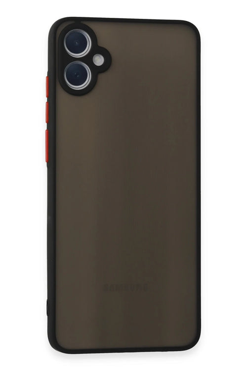 Newface Samsung Galaxy A05 Kılıf Montreal Silikon Kapak - Siyah
