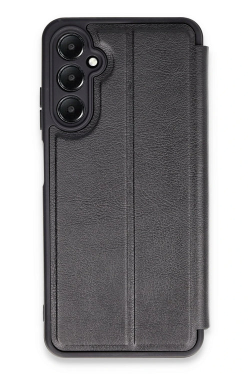 Newface Samsung Galaxy A05S Kılıf Flip Cover - Siyah