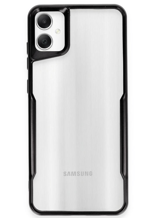 Newface Samsung Galaxy A06 Kılıf Boyi Silikon Kapak - Siyah