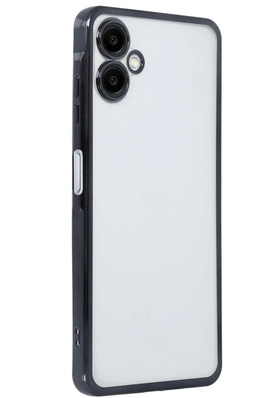 Newface Samsung Galaxy A06 Kılıf Razer Lensli Silikon - Siyah