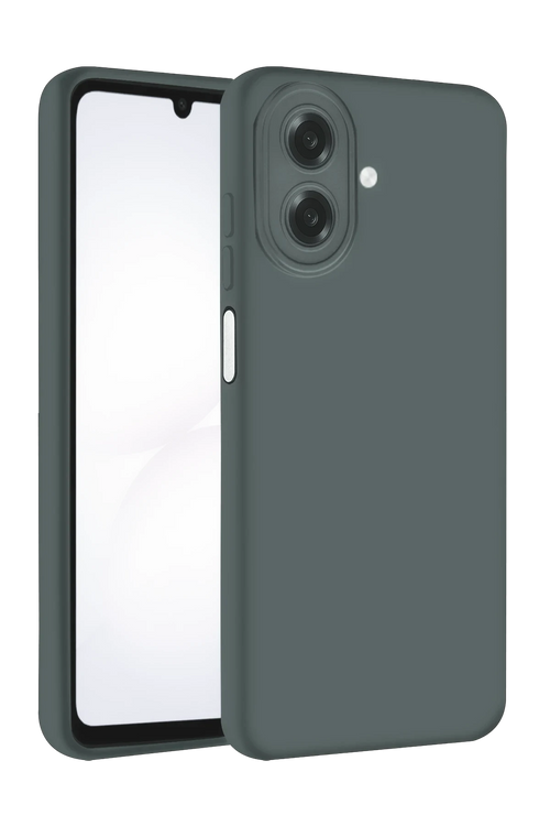 Newface Samsung Galaxy A07 4G Nano içi Kadife Silikon - Gri