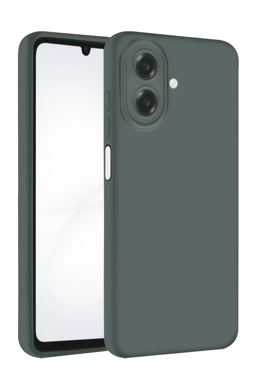 Newface Samsung Galaxy A07 4G Nano içi Kadife Silikon - Gri