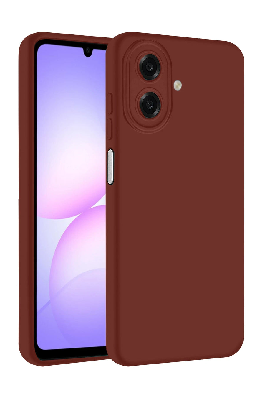 Newface Samsung Galaxy A07 4G First Silikon - Bordo