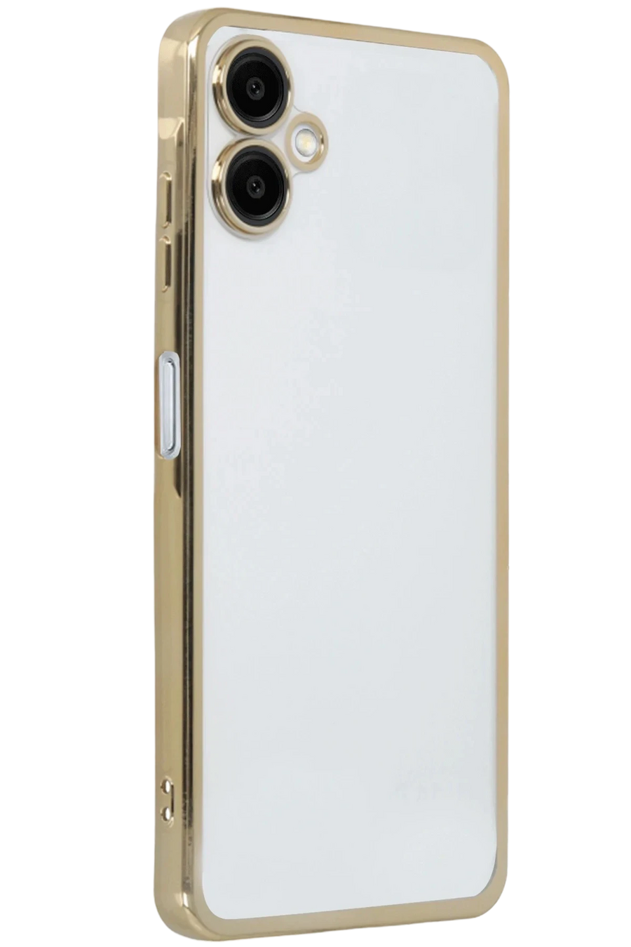 Newface Samsung Galaxy A07 4G Razer Lensli Silikon - Gold