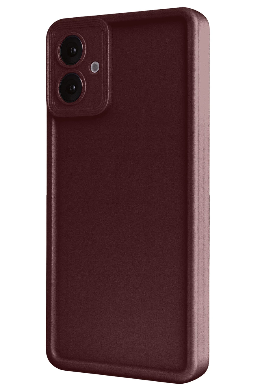 Newface Samsung Galaxy A07 4G Viera Silikon - Bordo