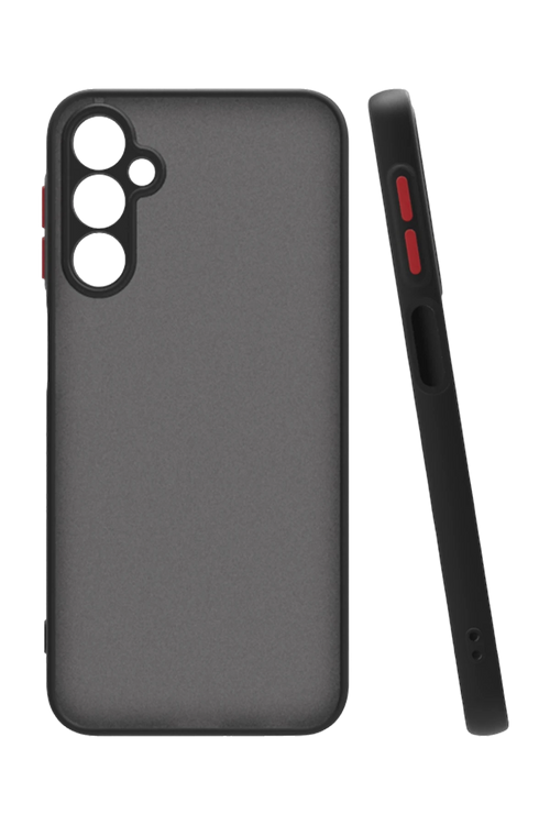 Newface Samsung Galaxy A15 4G Kılıf Montreal Silikon Kapak - Siyah