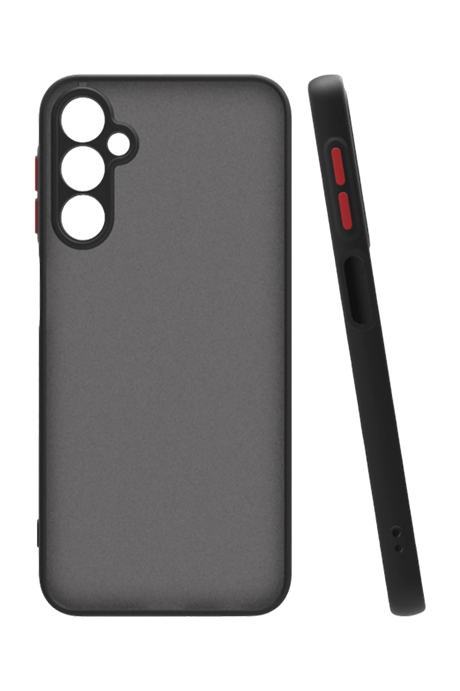 Newface Samsung Galaxy A15 4G Kılıf Montreal Silikon Kapak - Siyah