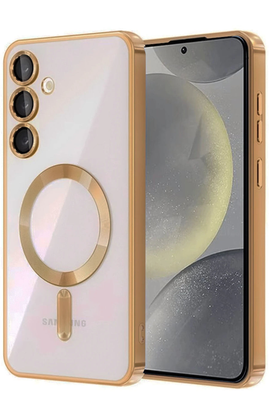 Newface Samsung Galaxy A16 5G Kross Magneticsafe Kapak - Çöl Titanyum