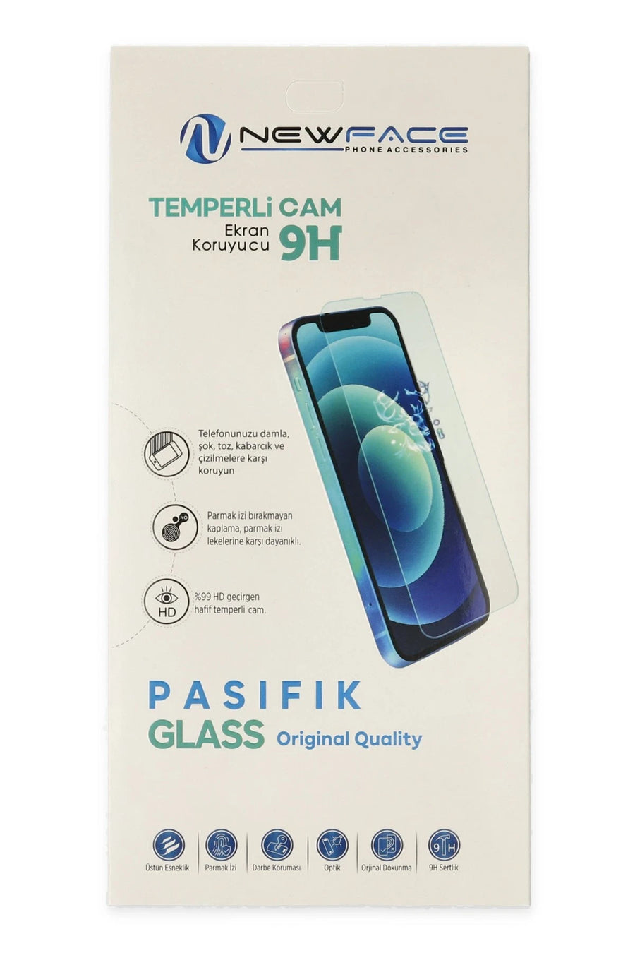 Newface Samsung Galaxy A20 Pasifik Cam Ekran Koruyucu