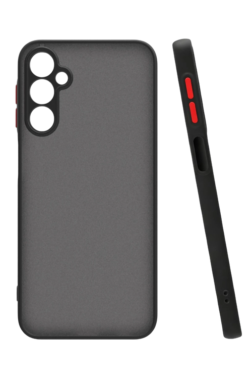 Newface Samsung Galaxy A25 5G Kılıf Montreal Silikon Kapak - Siyah