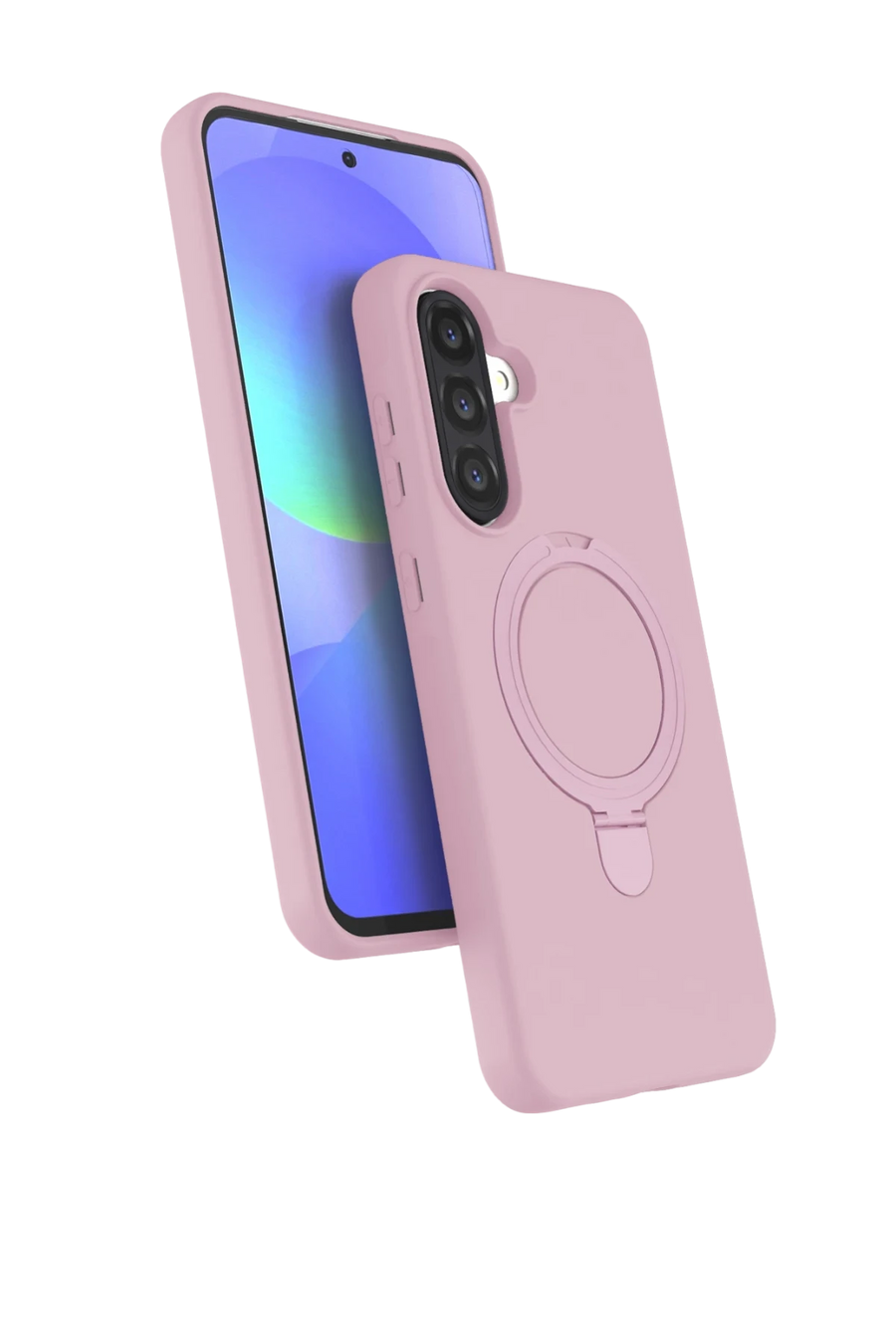 Newface Samsung Galaxy A26 Regal Magsafe Standlı Kapak - Açık Pembe