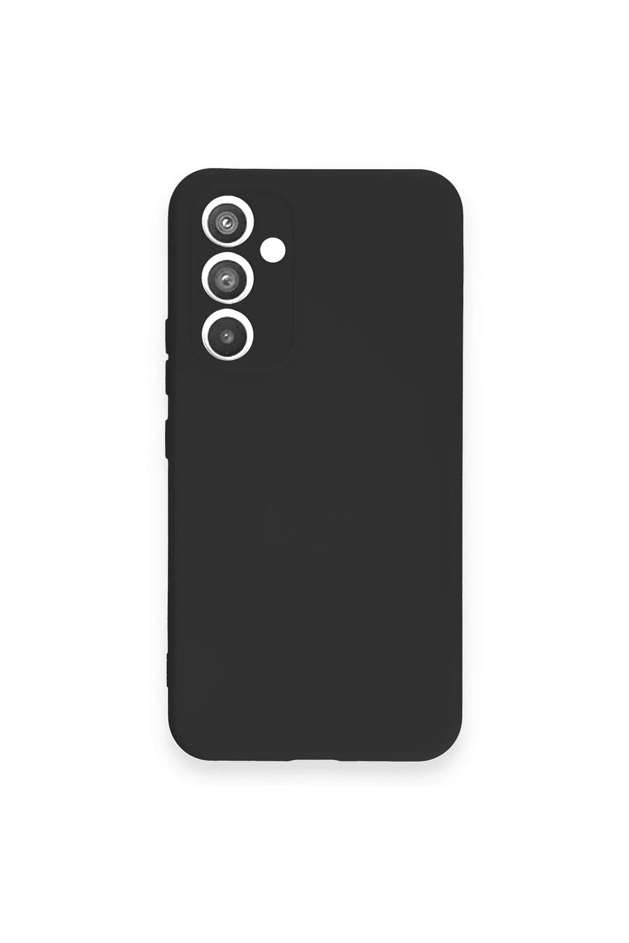Newface Samsung Galaxy A34 5G Kılıf Nano içi Kadife Silikon - Siyah