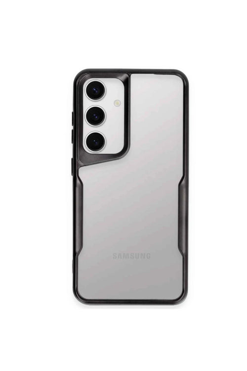 Newface Samsung Galaxy A35 5G Kılıf Boyi Silikon Kapak - Siyah