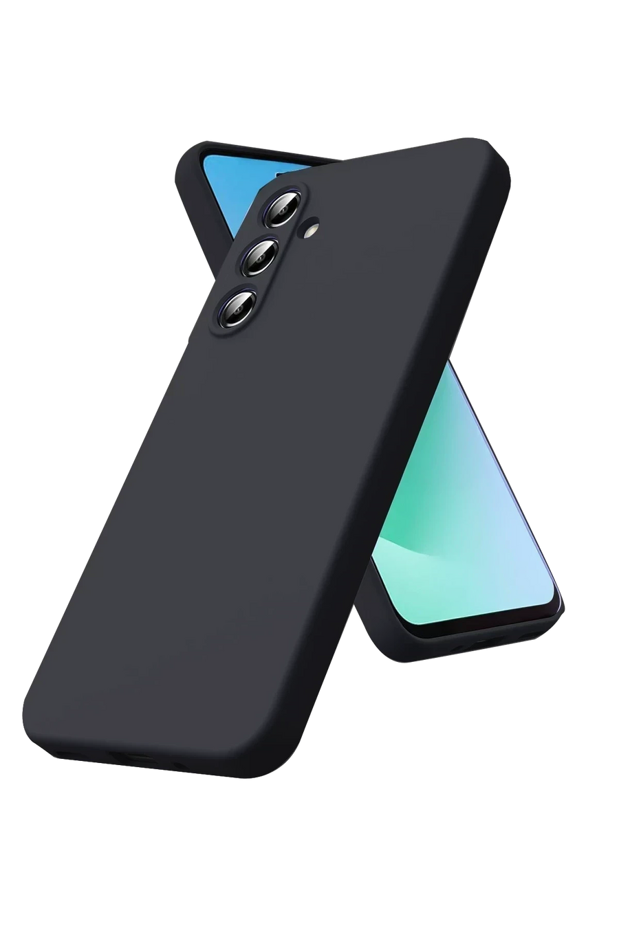 Newface Samsung Galaxy A37 5G First Silikon - Siyah