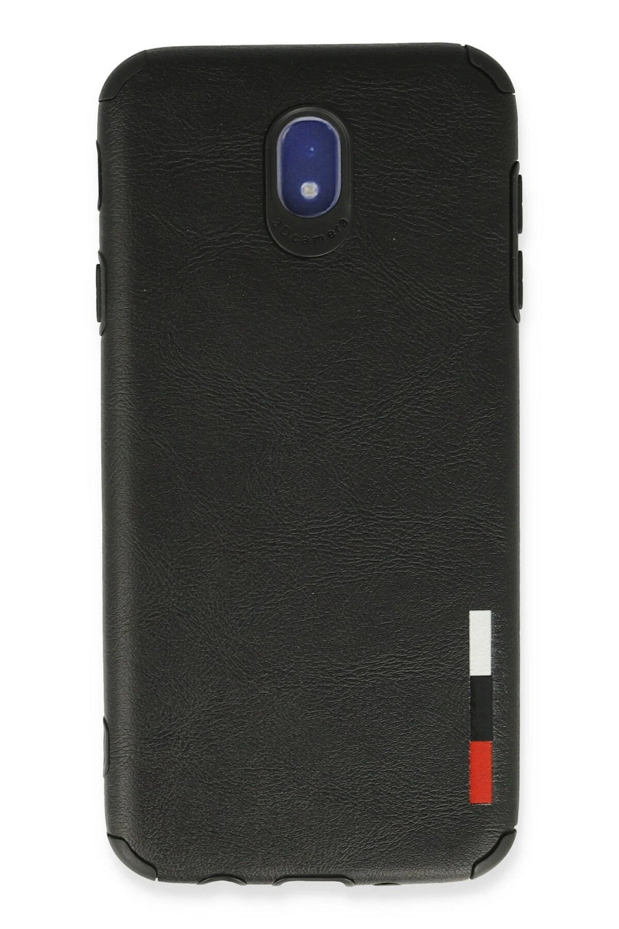 Newface Samsung Galaxy J7 Pro / J730 Kılıf Loop Deri Silikon - Siyah