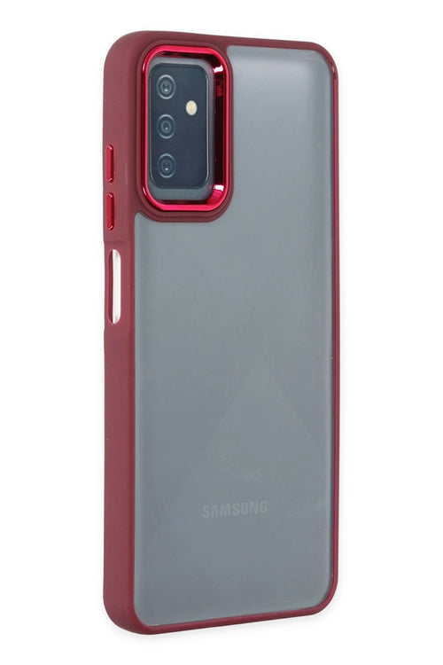 Newface Samsung Galaxy M13 Kılıf Dora Kapak - Kırmızı