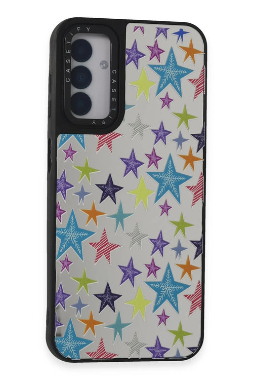Newface Samsung Galaxy M14 5G Kılıf Mirror Desenli Kapak - Mirror - 18