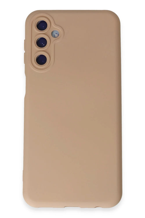 Newface Samsung Galaxy M14 5G Kılıf Nano içi Kadife Silikon - Pudra