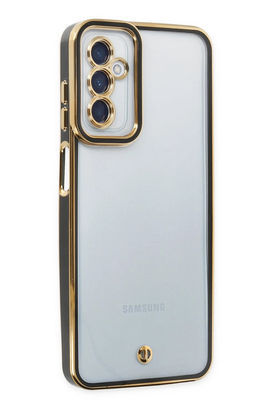 Newface Samsung Galaxy M23 Kılıf Liva Lens Silikon - Siyah