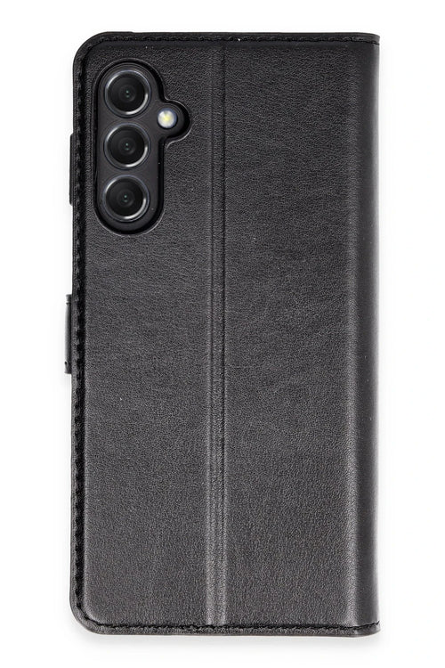 Newface Samsung Galaxy M34 5G Kılıf Trend S Plus Kapaklı Kılıf - Siyah