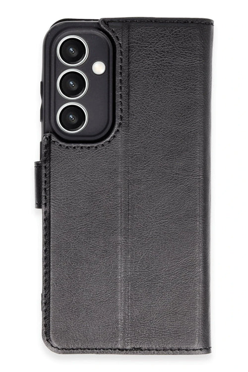 Newface Samsung Galaxy S23 FE Kılıf Trend S Plus Kapaklı Kılıf - Siyah