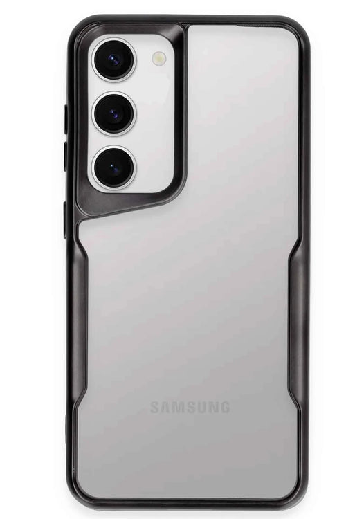 Newface Samsung Galaxy S23 Kılıf Boyi Silikon Kapak - Siyah