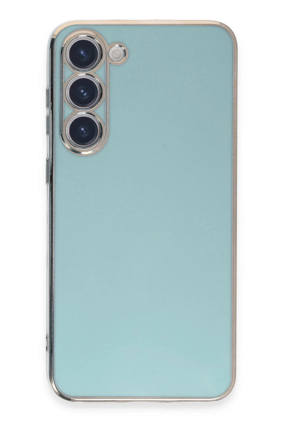 Newface Samsung Galaxy S23 Kılıf Volet Silikon - Açık Yeşil