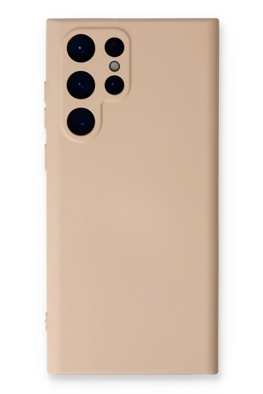 Newface Samsung Galaxy S23 Ultra Kılıf Nano içi Kadife Silikon - Pudra