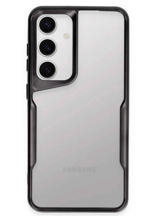 Newface Samsung Galaxy S24 Kılıf Boyi Silikon Kapak - Siyah