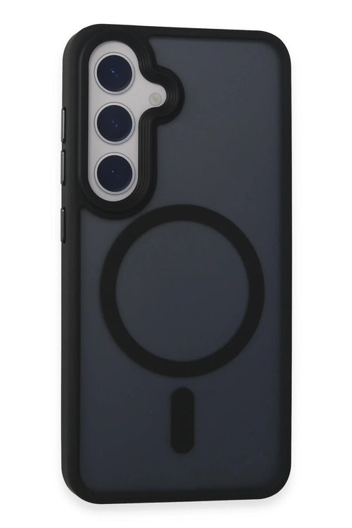 Newface Samsung Galaxy S24 Plus Kılıf Trex Magneticsafe Kapak - Siyah