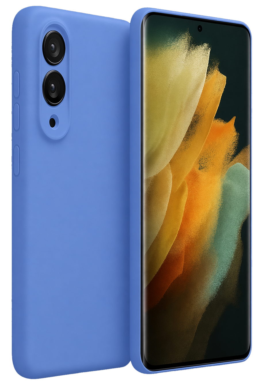 Newface Samsung Galaxy S25 Edge First Silikon - Mavi