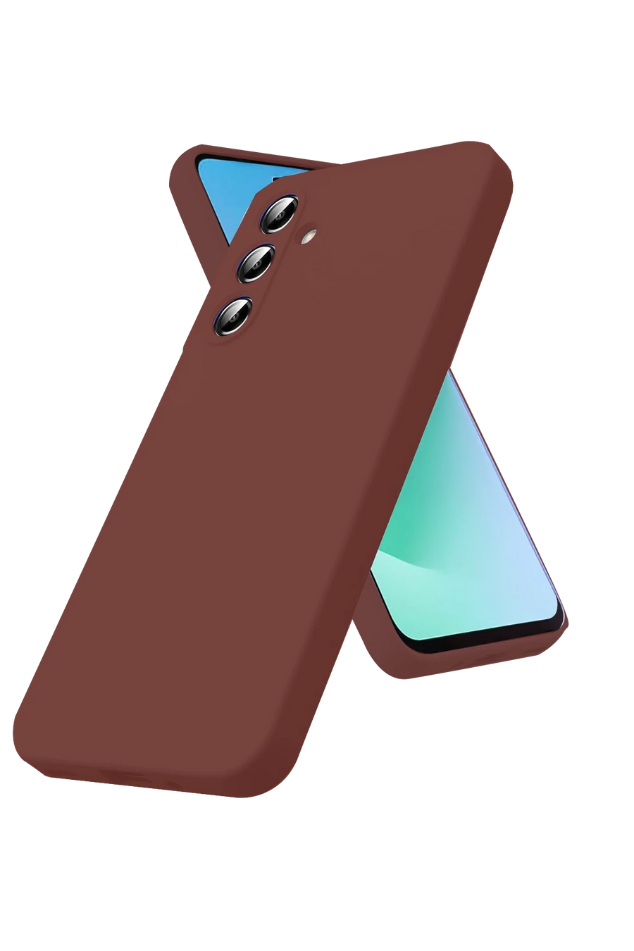Newface Samsung Galaxy S25 FE First Silikon - Bordo