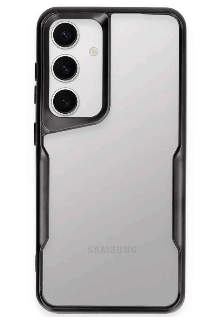 Newface Samsung Galaxy S25 Kılıf Boyi Silikon Kapak - Siyah