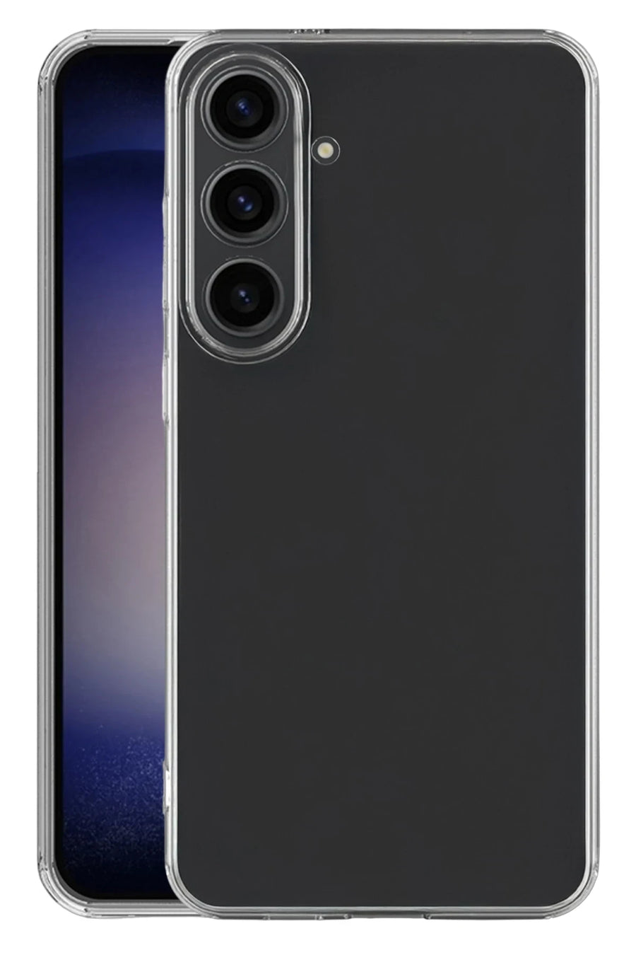 Newface Samsung Galaxy S25 Kılıf Lüx Şeffaf Silikon
