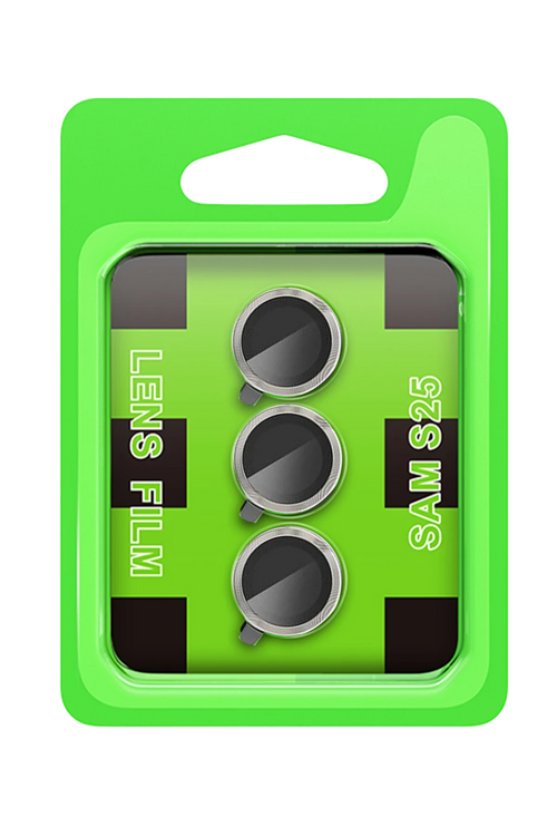 Newface Samsung Galaxy S25 Plus Raze Metal Kamera Lens - Lacivert-Mavi