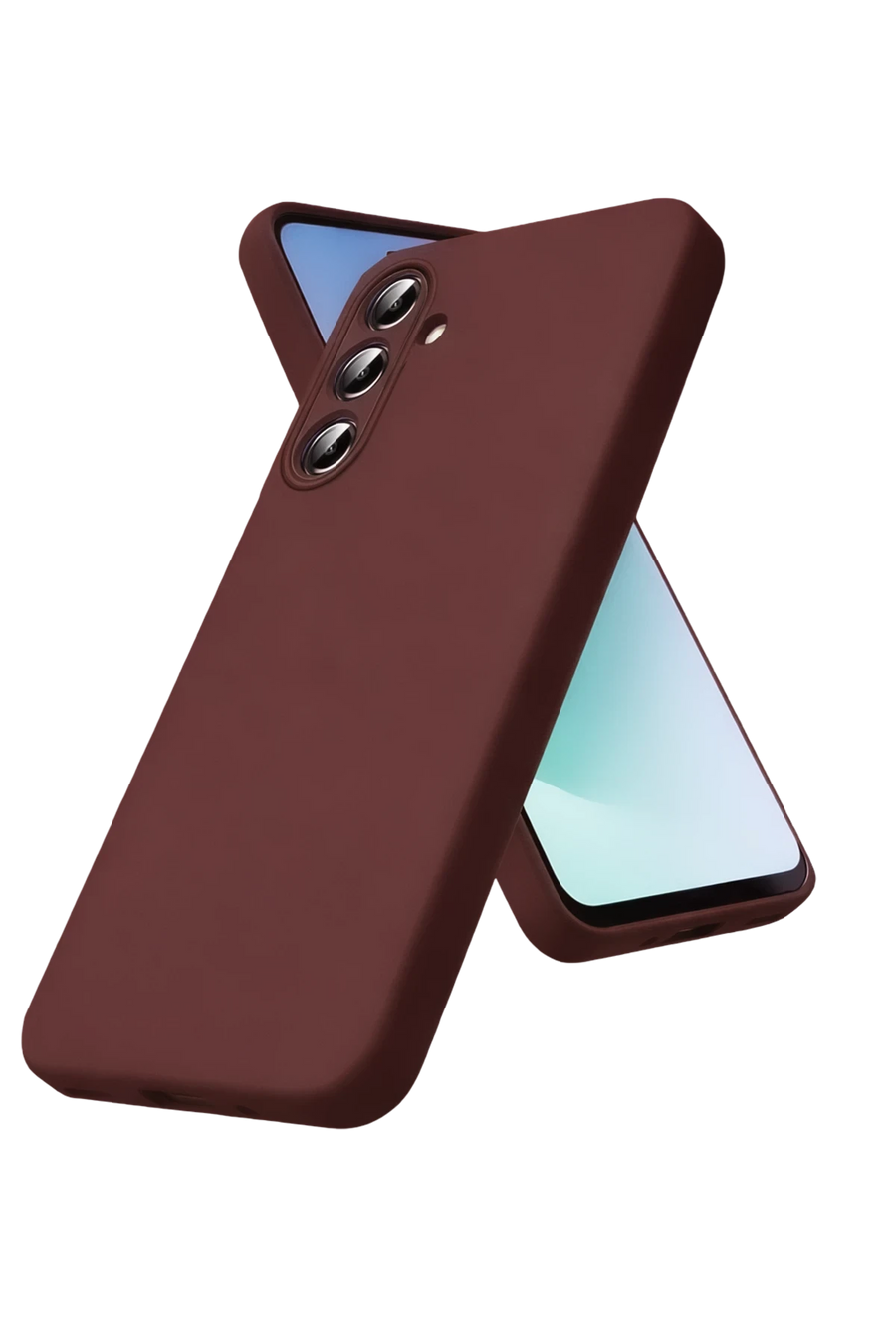 Newface Samsung Galaxy S26 Plus First Silikon - Bordo
