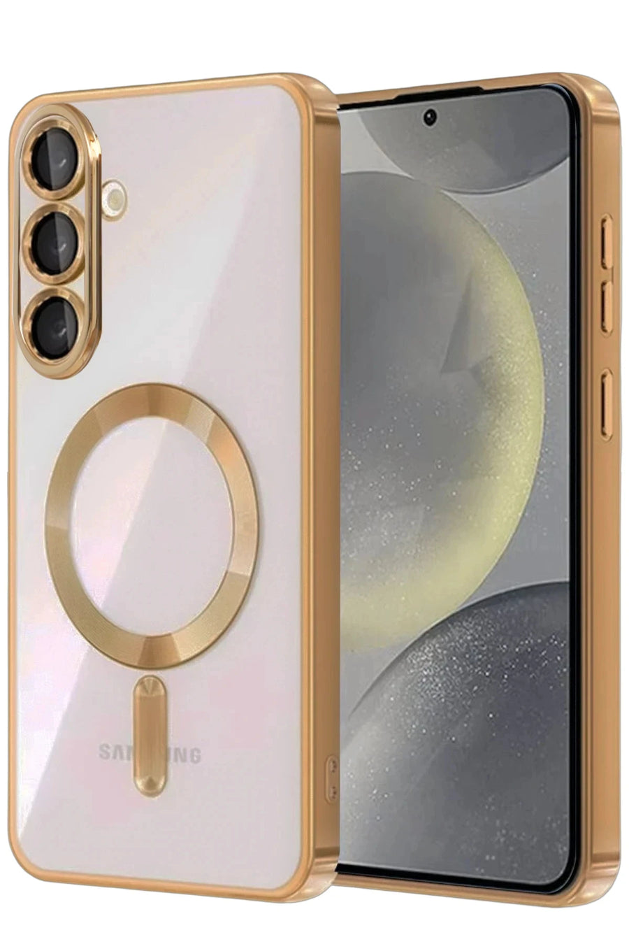 Newface Samsung Galaxy S26 Plus Kross Magneticsafe Kapak - Çöl Titanyum