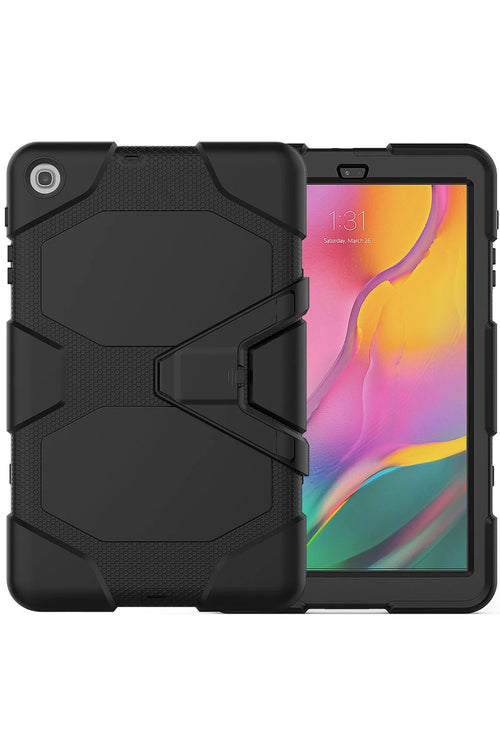 Newface Samsung Galaxy T510 Tab A 10.1 Kılıf Griffin Tablet Kapak - Siyah