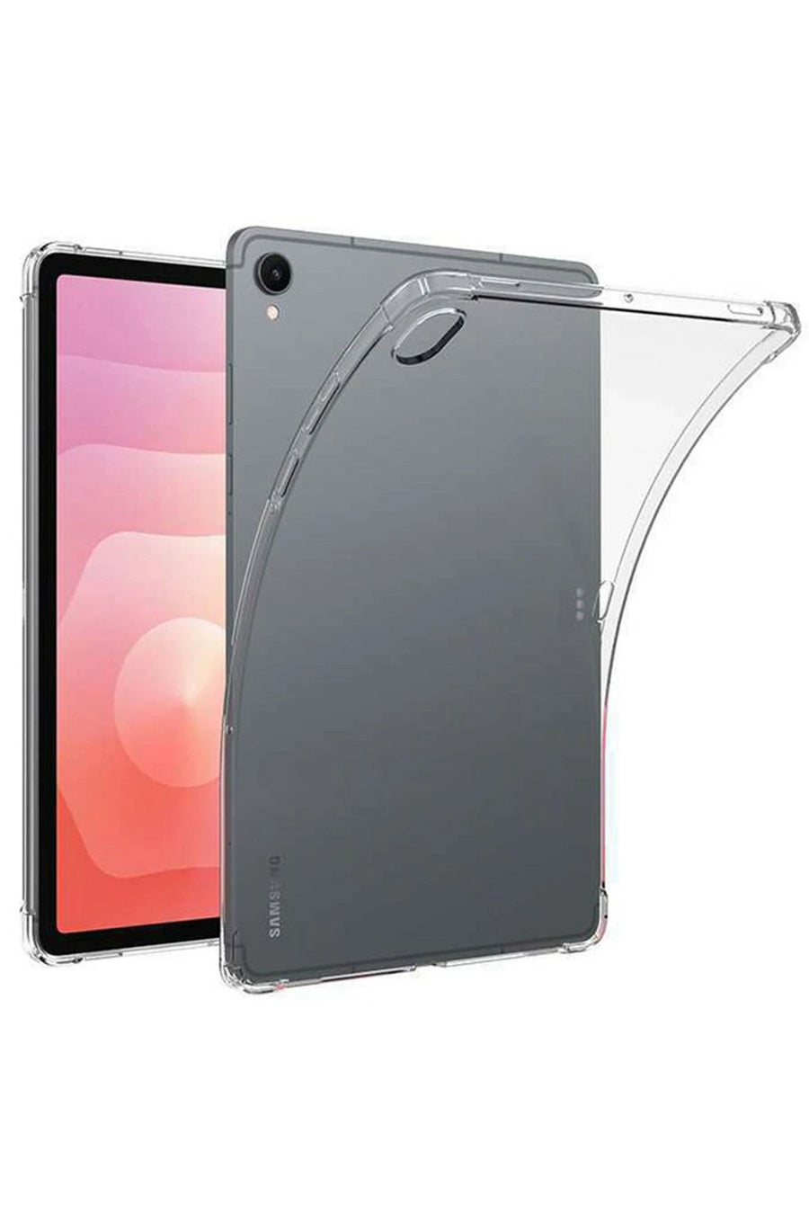 Newface Samsung Galaxy Tab S11 Kılıf Anti Shock Tablet Silikon - Şeffaf