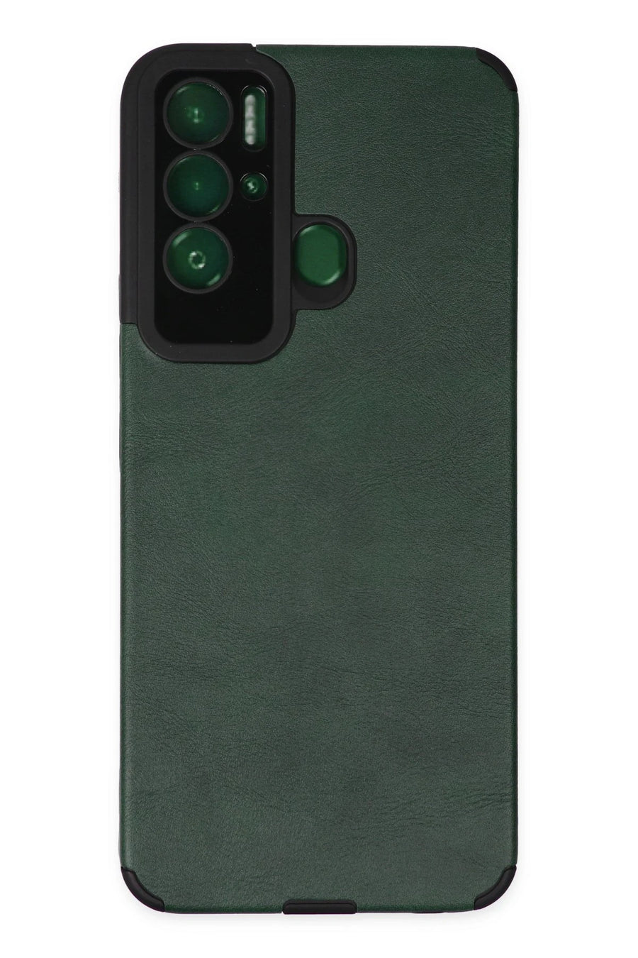 Newface Tecno Pova Neo Kılıf Loop Deri Silikon - Yeşil
