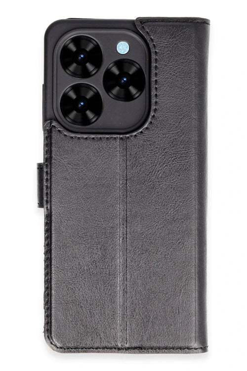 Newface Tecno Spark Go 2024 Kılıf Trend S Plus Kapaklı Kılıf - Siyah