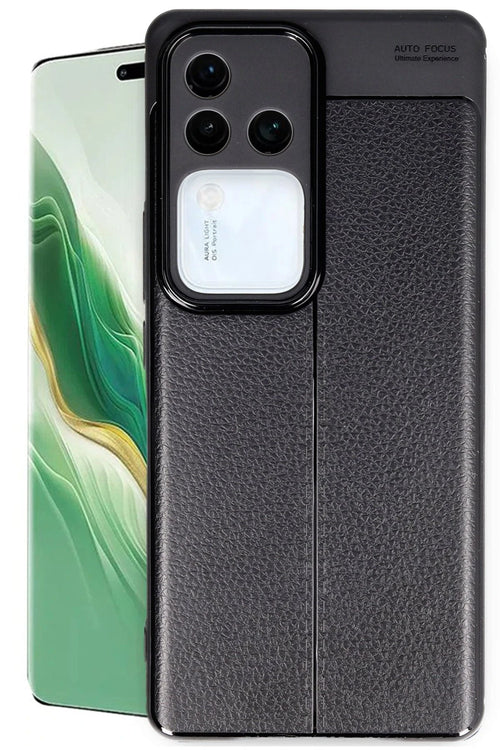Newface Vivo V30 5G Kılıf Auto Focus Kapak - Siyah