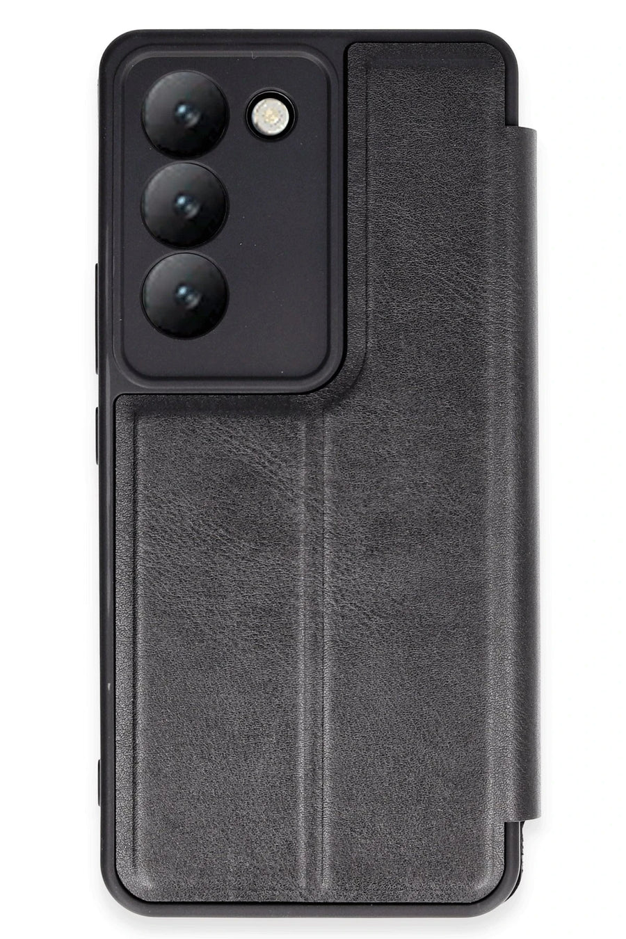 Newface Vivo V30 Lite 4G Kılıf Flip Cover - Siyah
