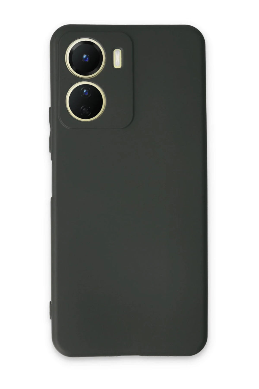 Newface Vivo Y16 Kılıf First Silikon - Koyu Yeşil